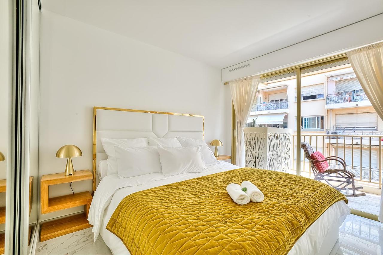 Luxury 4 Stars Apartment With 2 Terraces, Cannes Croisette מראה חיצוני תמונה