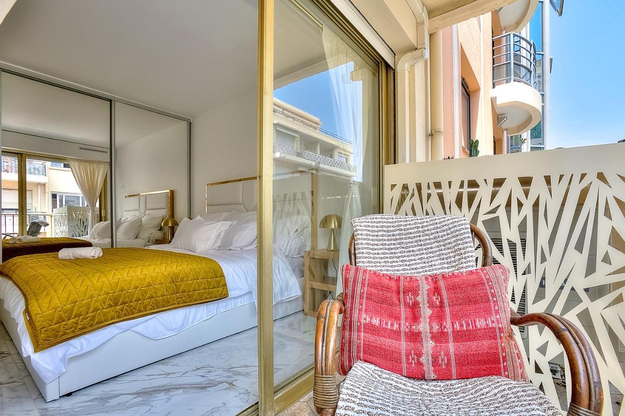 Luxury 4 Stars Apartment With 2 Terraces, Cannes Croisette מראה חיצוני תמונה