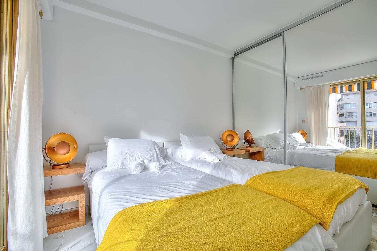 Luxury 4 Stars Apartment With 2 Terraces, Cannes Croisette מראה חיצוני תמונה