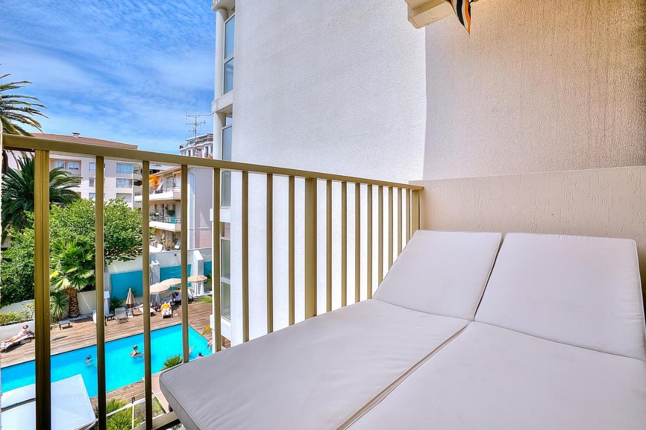 Luxury 4 Stars Apartment With 2 Terraces, Cannes Croisette מראה חיצוני תמונה