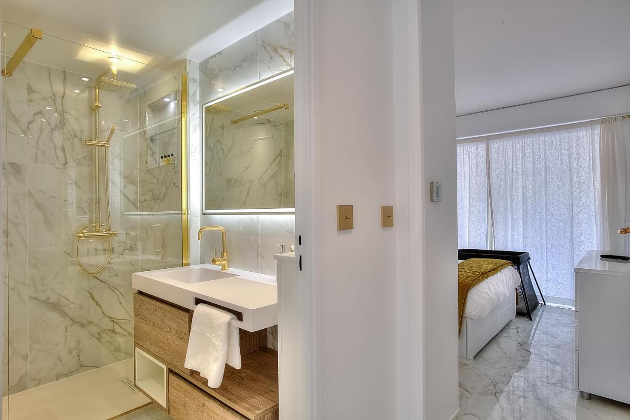 Luxury 4 Stars Apartment With 2 Terraces, Cannes Croisette מראה חיצוני תמונה