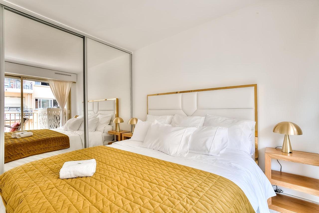 Luxury 4 Stars Apartment With 2 Terraces, Cannes Croisette מראה חיצוני תמונה
